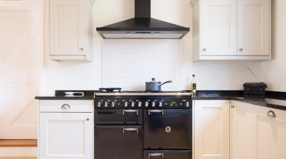 Cover Chimney Pipe In Modular Kitchen