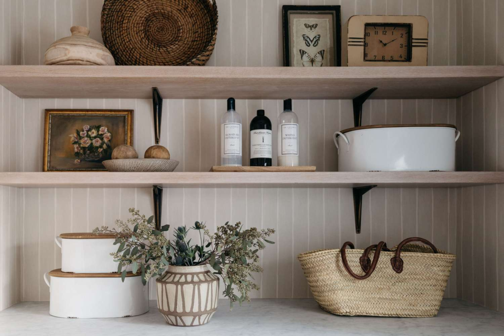 Open Shelving for Style and Accessibility